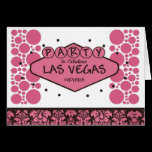 PARTY In Fabulous Las Vegas Card cards