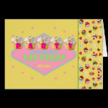 PARTY In Fabulous Las Vegas Cupcake Card cards