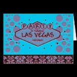 PARTY IN LAS VEGAS Card cards