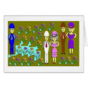 Party in the garden cards