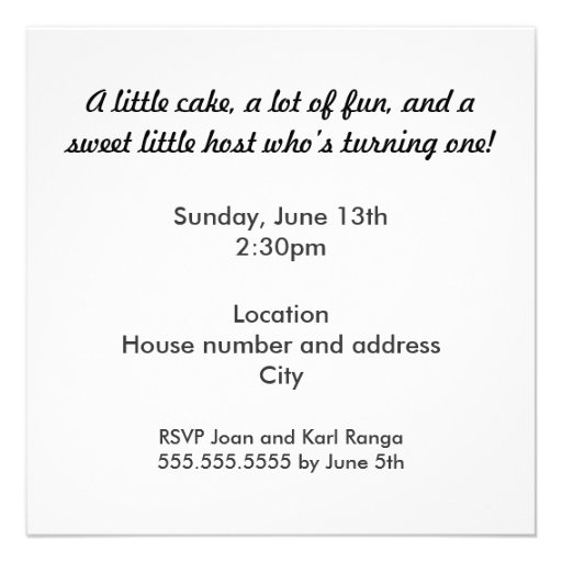 Party Invitation