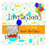 Party Invitation Birthday Boys Girls Children