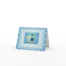 Party Invitation Card (Cat Design) cards