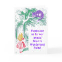 Party Invitation: "Cheshire Cat" cards by VintagePets Party Invitation: "Cheshire Cat" cards