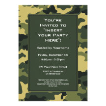 Military Invitation