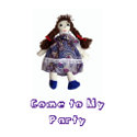 Party Invitation - Rag Doll invitation