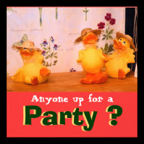 Party invitations