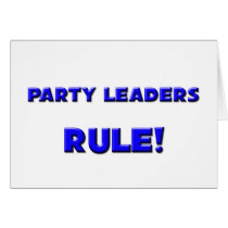 Party Leaders Rule! cards