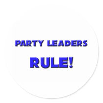 Party Leaders Rule! stickers by professions Party Leaders Rule! stickers