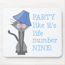 PARTY, Life number NINE! Mousepad