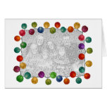Party Lights Photo Card Template cards