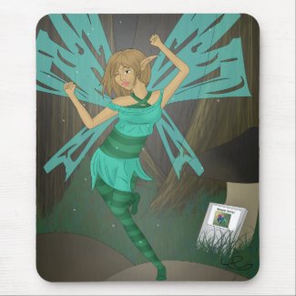 Party Like a Fairy Mousepad mousepad