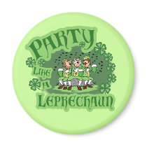 Party like A Leprechaun Magnet