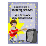 Party Like a Rock Star! Custom Announcements