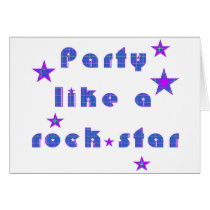 Party Like A RockSTAR cards