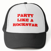 Party Like A Rockstar hats