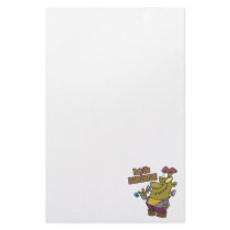 party like frankenstein cartoon personalized stationery