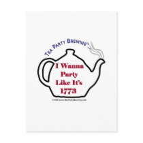 Party Like It's 1773 Postcard TP0102