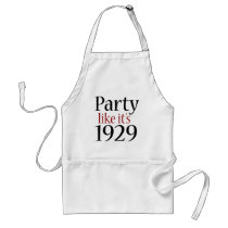 Party Like It's 1929 (Recession) Aprons