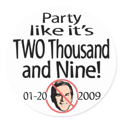 Party Like It's 2009 Sticker  by buttonZup
