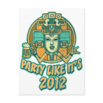 Party Like It's 2012 Postcard