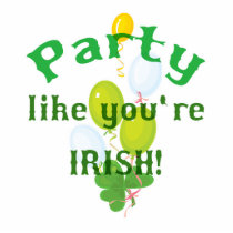 Party like youre Irish photo sculptures