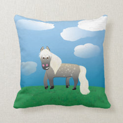 Party Marty! Throw Pillow
