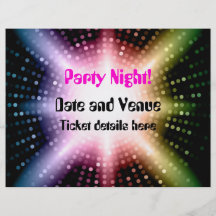 Party night flyer