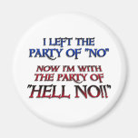 Party of Hell NO Refrigerator Magnets