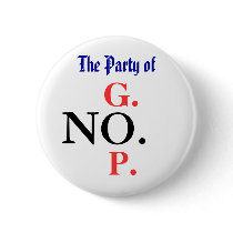 Party of NO buttons by WordOnTheStreet Party of NO buttons