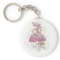 Party of One keychains