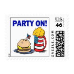 Party On Stamp