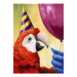 Party Parrot Invitation invitations