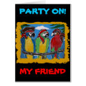 Party Parrots cards