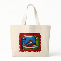 Party Parrot's Cheers Canvas Bags