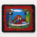 Party Parrot's Cheers mousepads