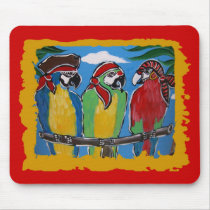 Party Parrots Mouse Pad