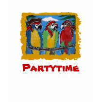 Party Parrots t-shirts by German_Shepherds_byJ Party Parrots t-shirts