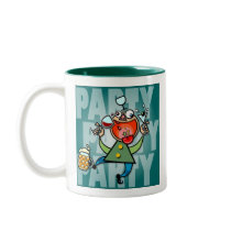 Party Party, No party mugs by gnurf Party Party, No party mugs