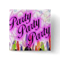 Party Party Party buttons