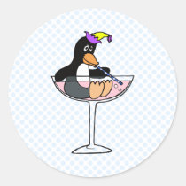 Party Penguin stickers