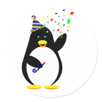 Party Penguin Sticker by SuanSKatra Party Penguin Sticker