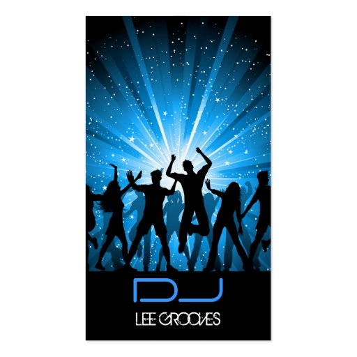 Party People Business Card (front side)