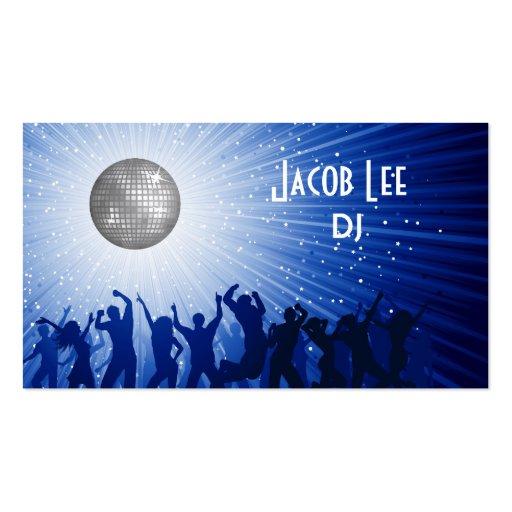 Party People DJ's Business Card