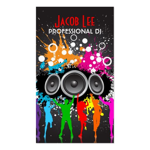Party People DJ's Business Card