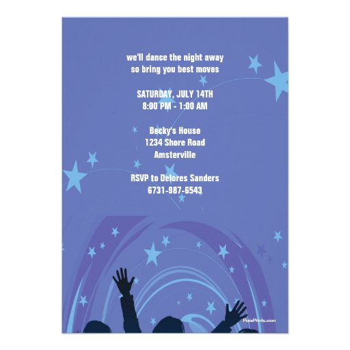 Party People Invitation