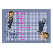 Party Planner Business Business Card Templates