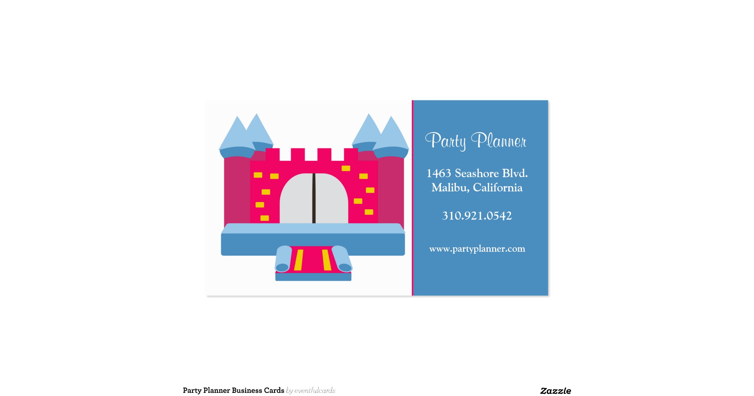 party planner business cards party planning business