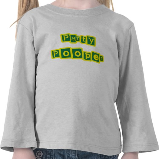Party Pooper Toddler Long Sleeve T-shirt