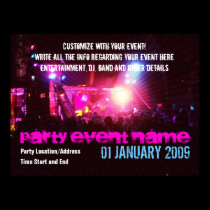Party Poster #002 Poster posters
